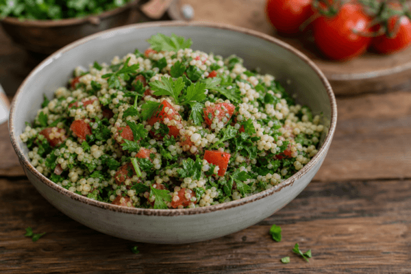 Salată tabbouleh: rețetă fresh cu pătrunjel și bulgur